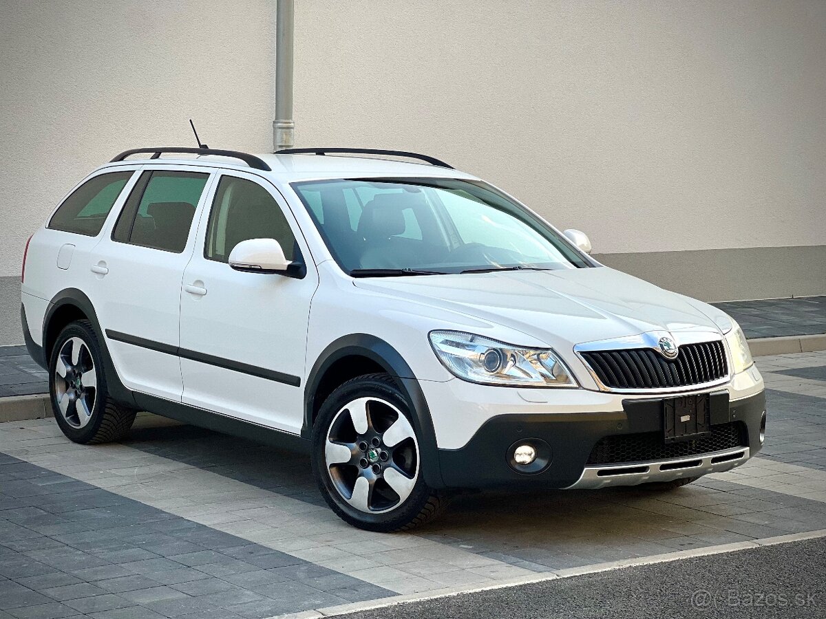 Škoda Octavia Scout 2.0 TDI 4x4 DSG alcantara