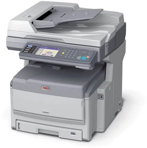 OKI MC851dn + A3 farebná kopírka, tlačiareň, skener