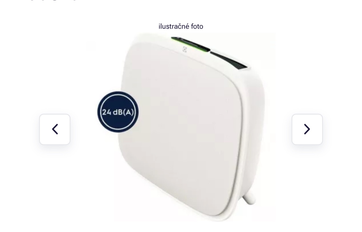 Čistička vzduchu elektrolux