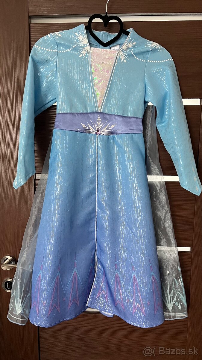 Detsky kostym - Elsa, Frozen II, 7-8 rokov, 128cm