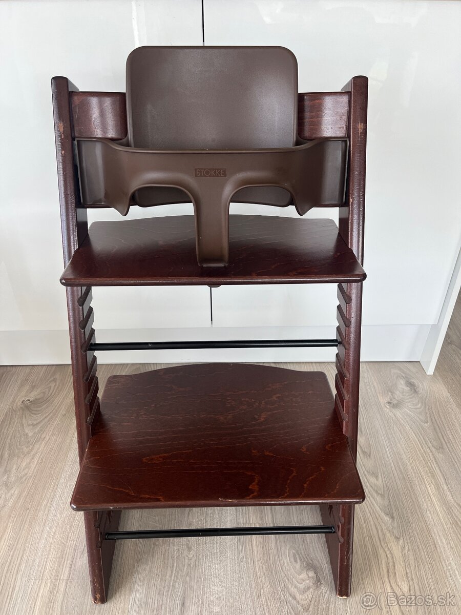 Stokke Tripp Trapp detska stolicka Wallnut Brown + baby set