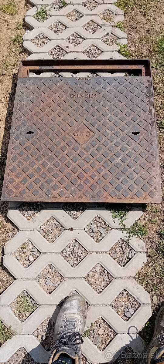 Poklop na šachtu 70×70