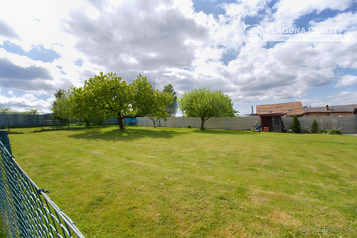 Záhrada (750 m2) Spišské Tomášovce Slovenský raj
