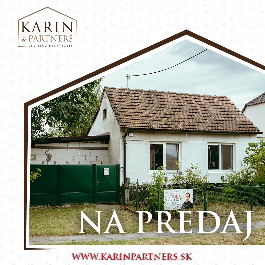 3i starší rodinný dom s prístavbou v meste Šaštín-Stráže