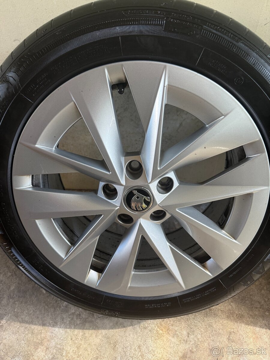 El.disky 17" originál Škoda Octavia