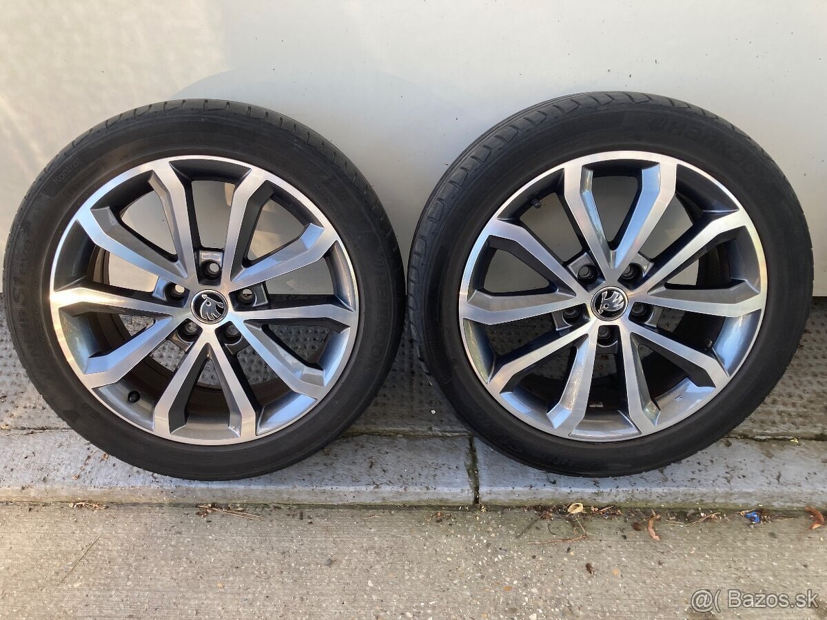 Hawk Škoda Superb Octavia R17 5x112 Pekne