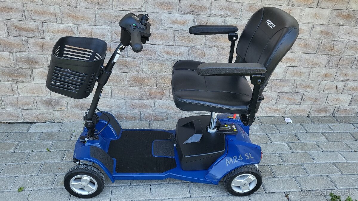 Elektrický skúter pre ZTP seniorov