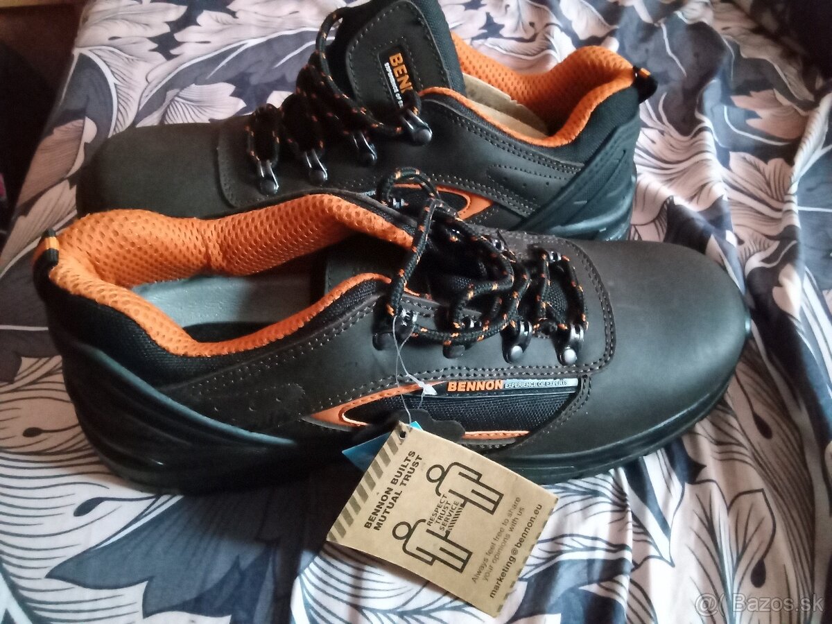 bennon pracovna obuv kožená