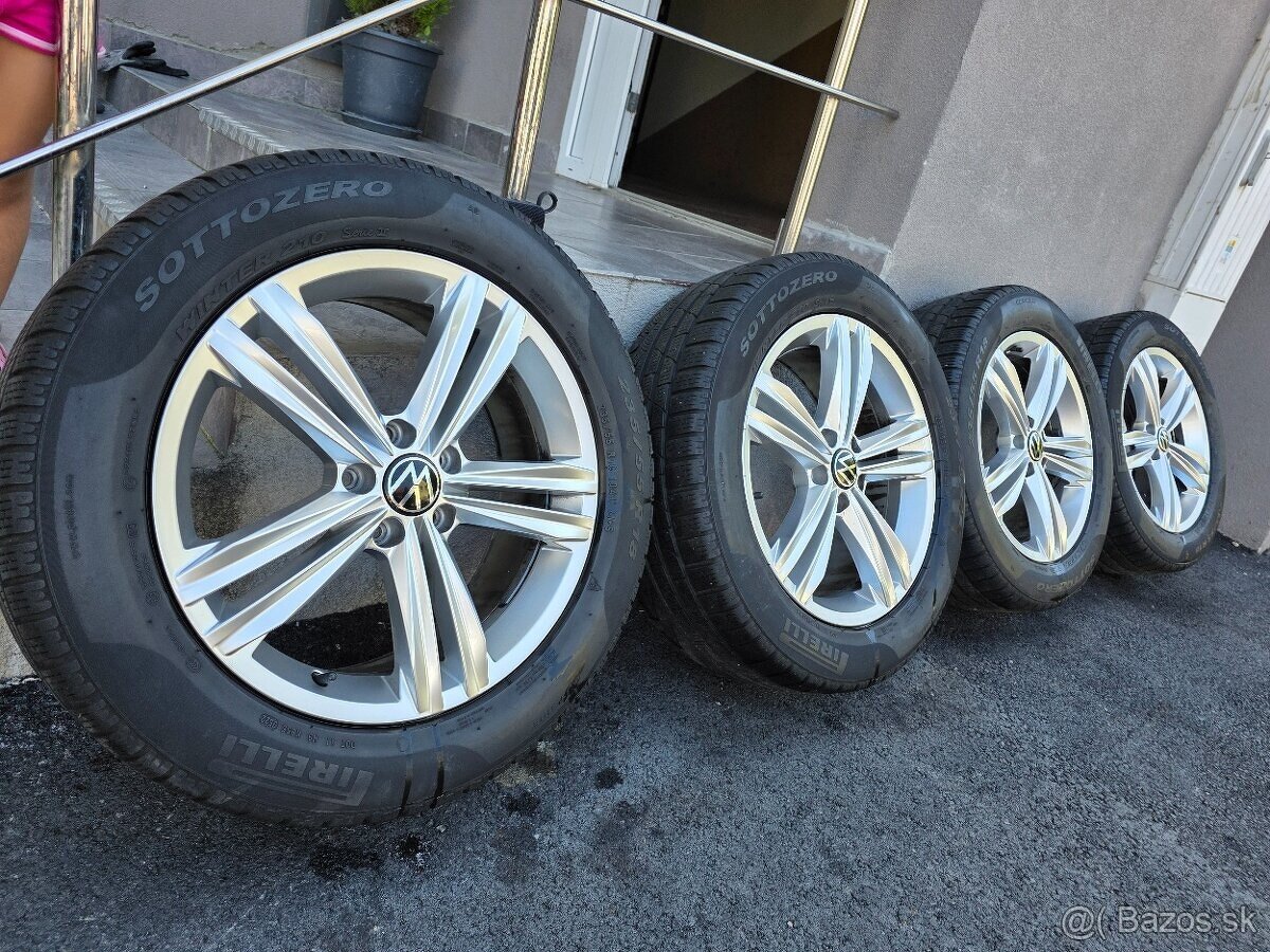 Zimne kolesa VW Tiguan R-line Serbing 5x112 r18 235/55 r18