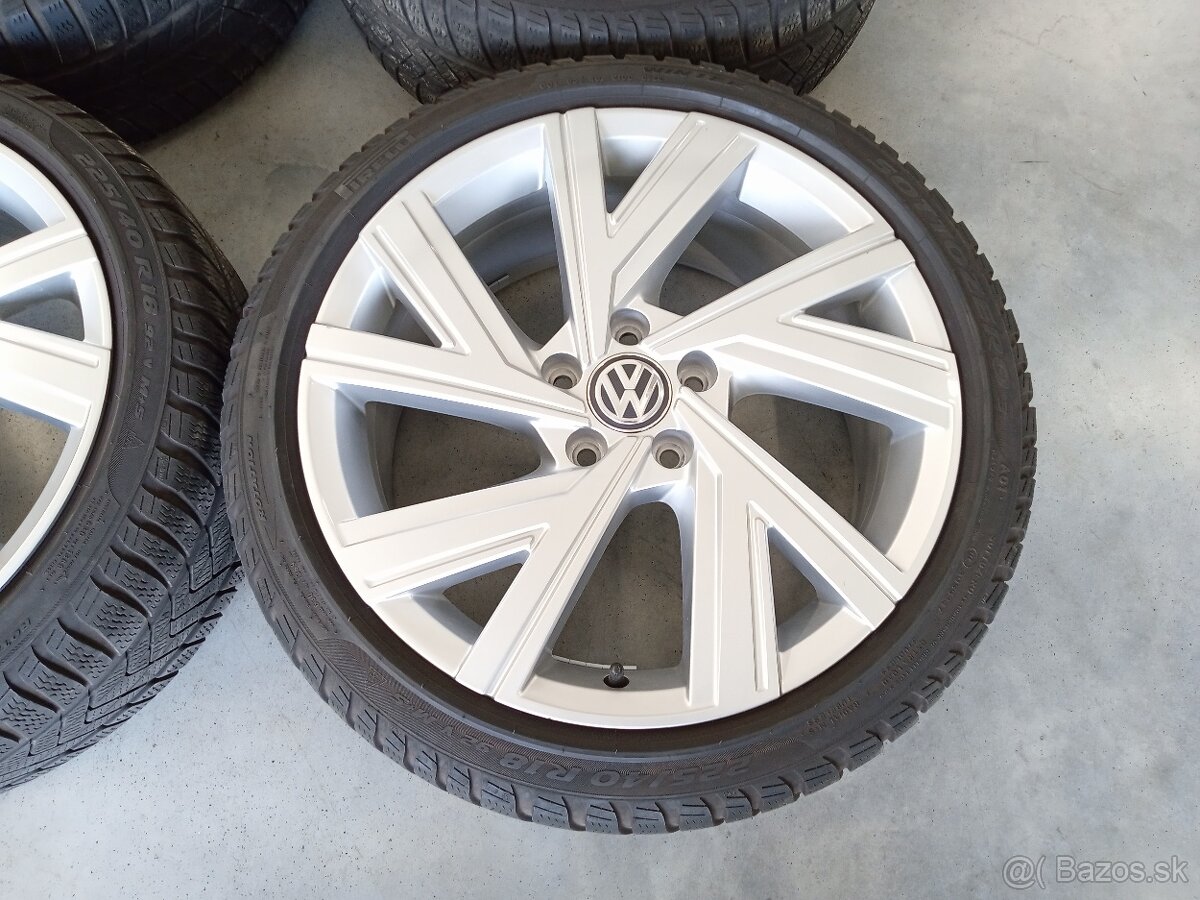4ks zimne ALU 5x112 R18 7,5J ET51 Original VOLKSWAGEN