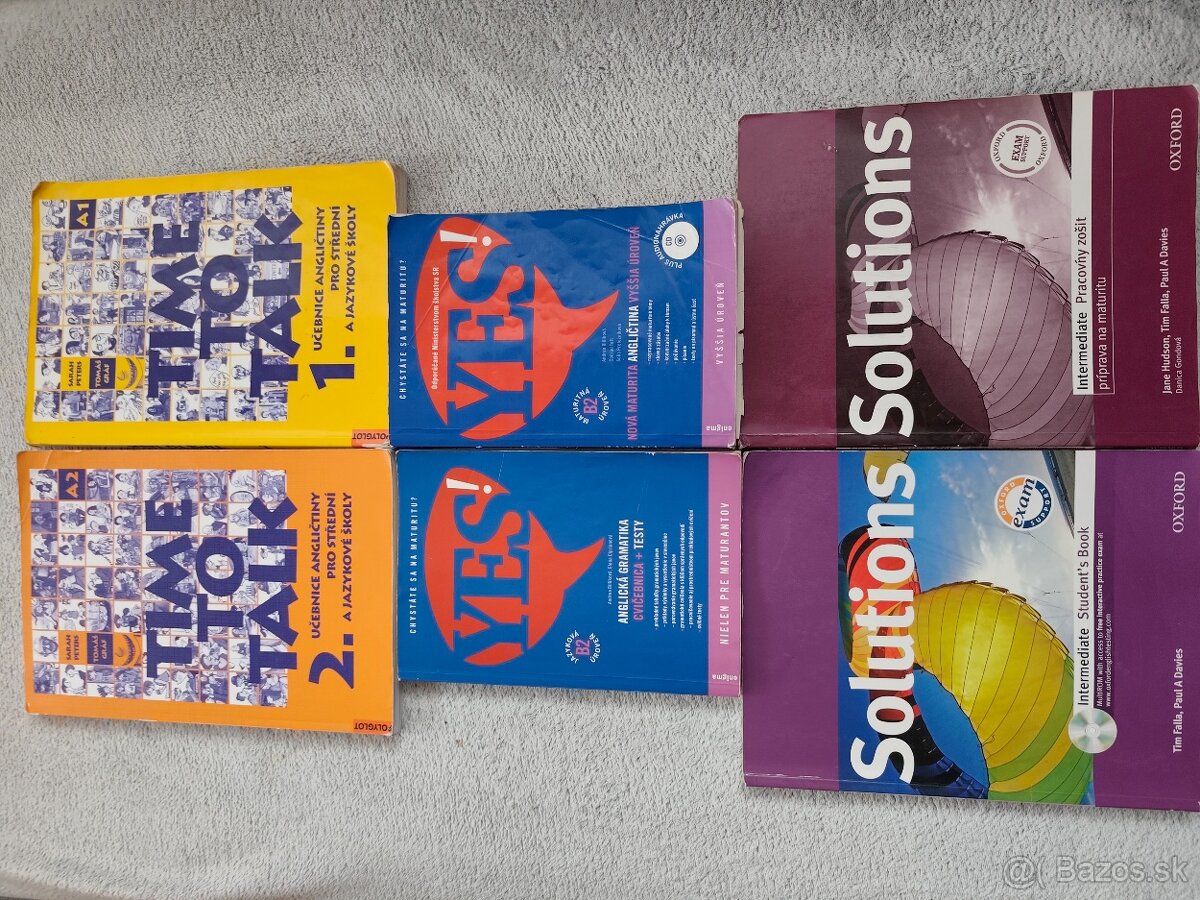 Učebnice Anglický jazyk pre maturantov+