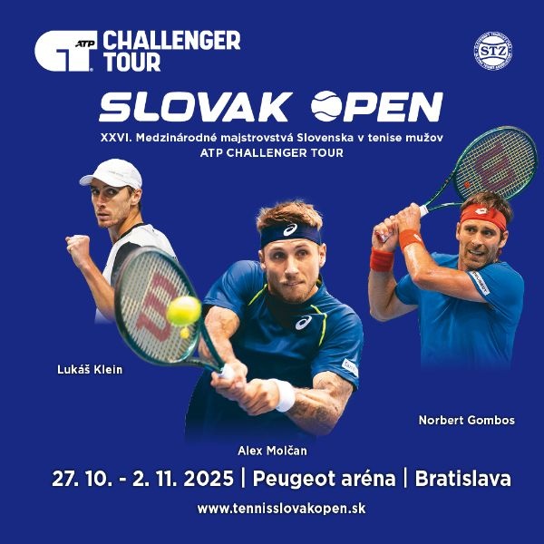 TENIS-- PERMANENTKA   ATP CHALLENGER SLOVAK OPEN 2025