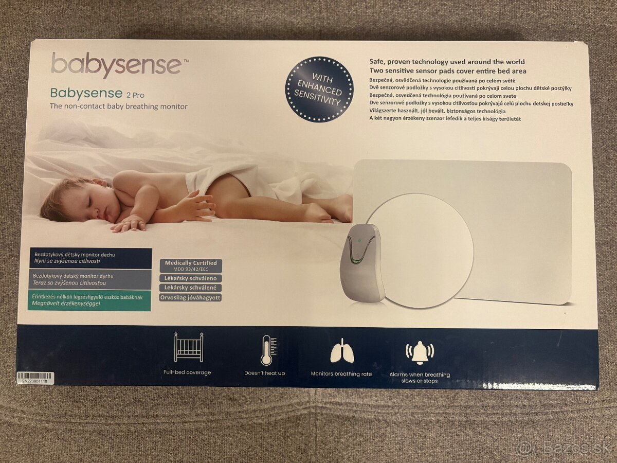 Monitor dychu Babysense 2 Pro