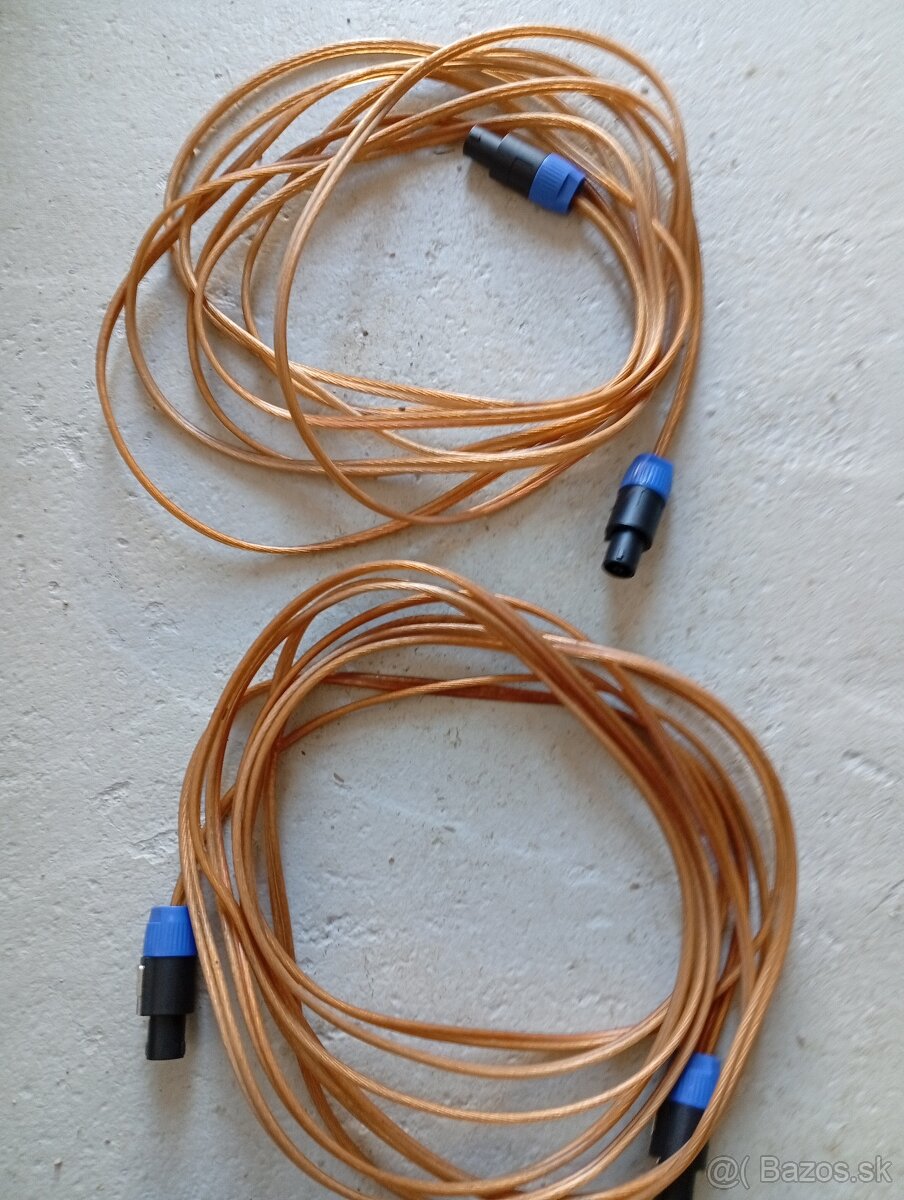 Káble k reproduktorom Speakon/Speakon 6+7m