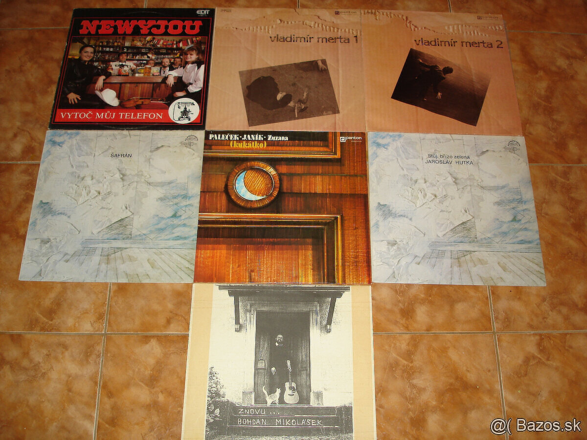 predám folkové LP platne