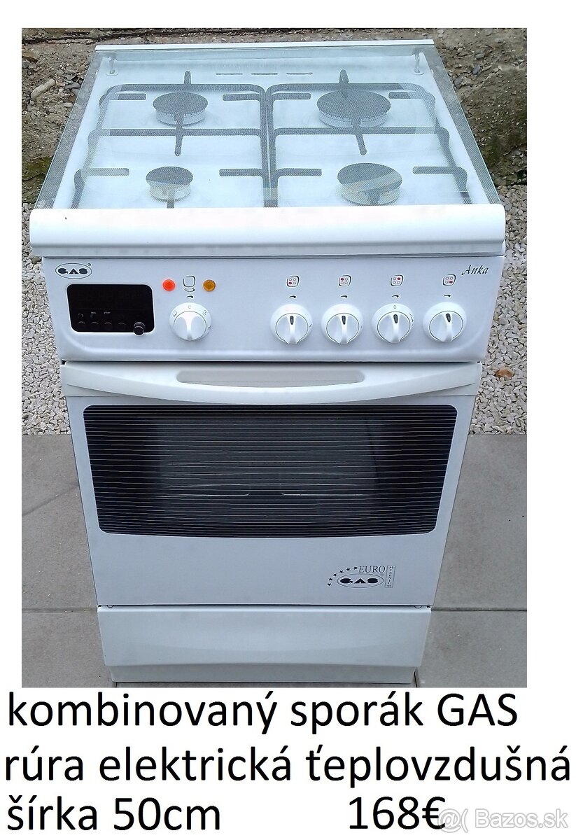 predám kombinovaný sporák -aj elektrický