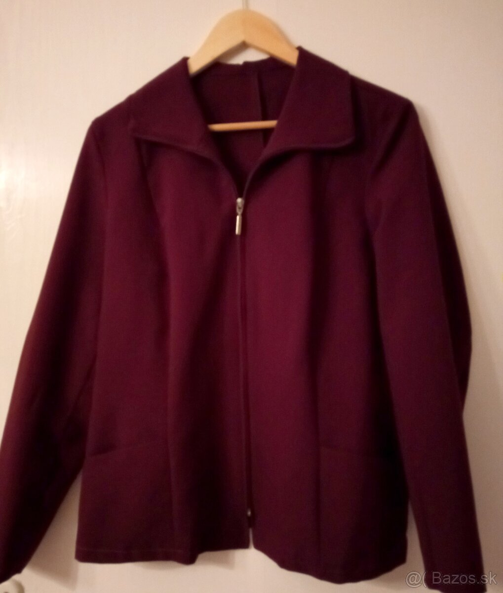 Sako bordové dámske