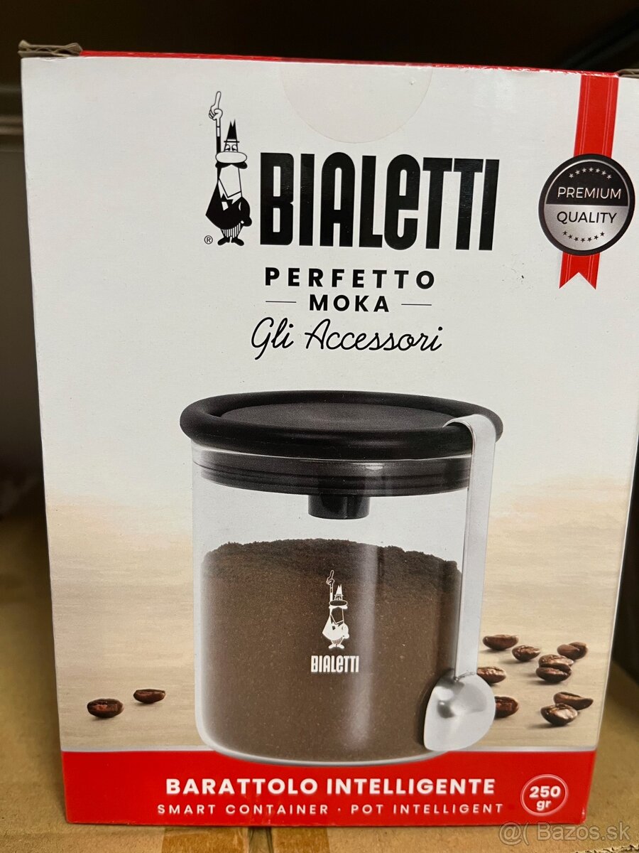 Bialetti Sklenená dóza na kávu