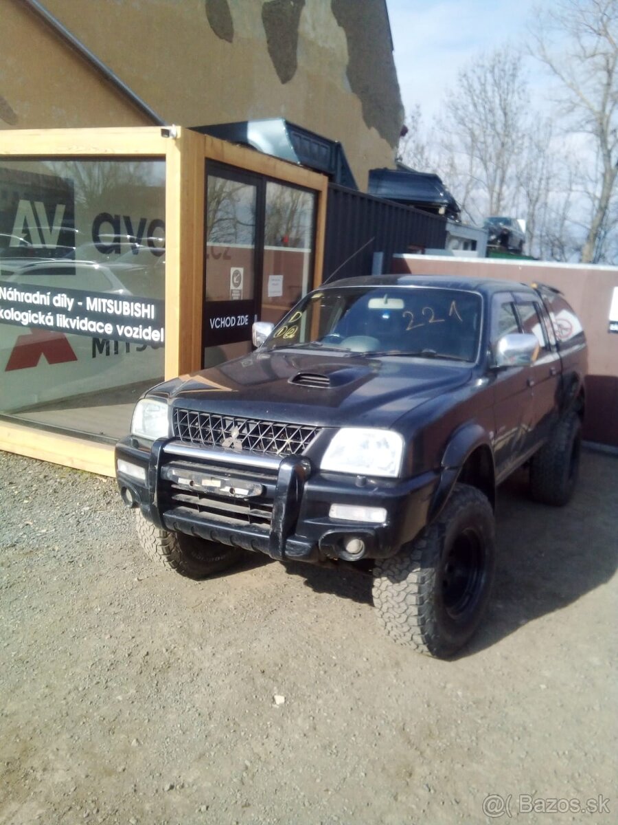 Mitsubishi L 200 2,5D 85kW man. 2003, ND