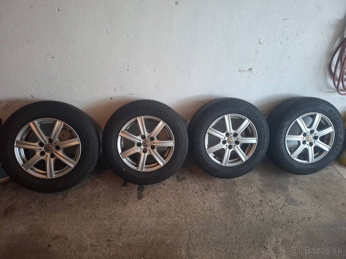 Predam elektrony / hlinikove disky s pneu. 215/65 R16