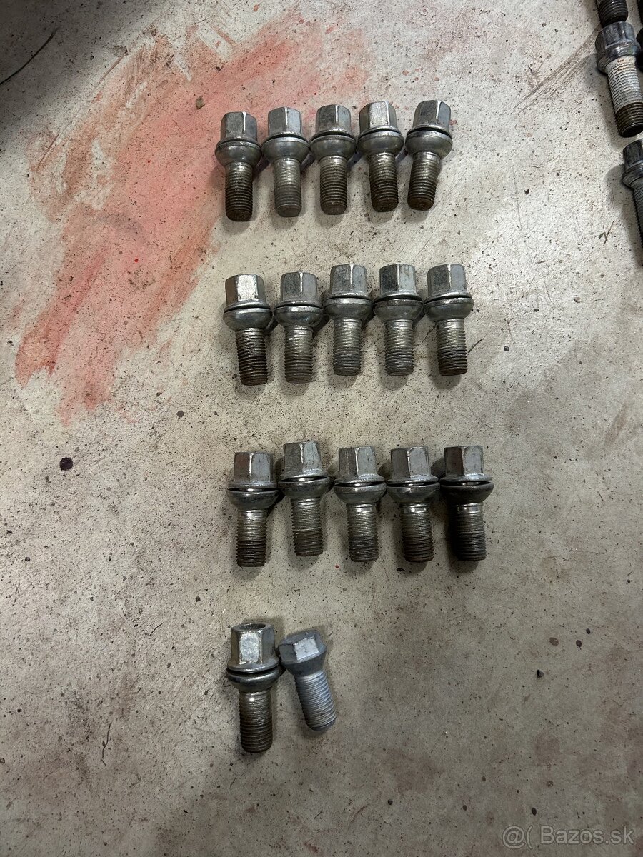 originálne šruby VW Audi F02 m14 16ks