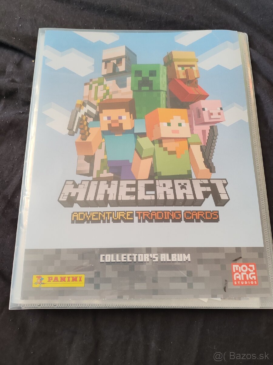 Album s kartičkami Minecraft