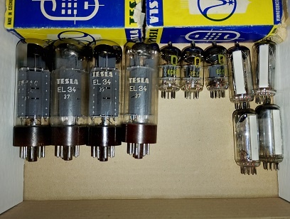 Predám elektronky tesla EL34