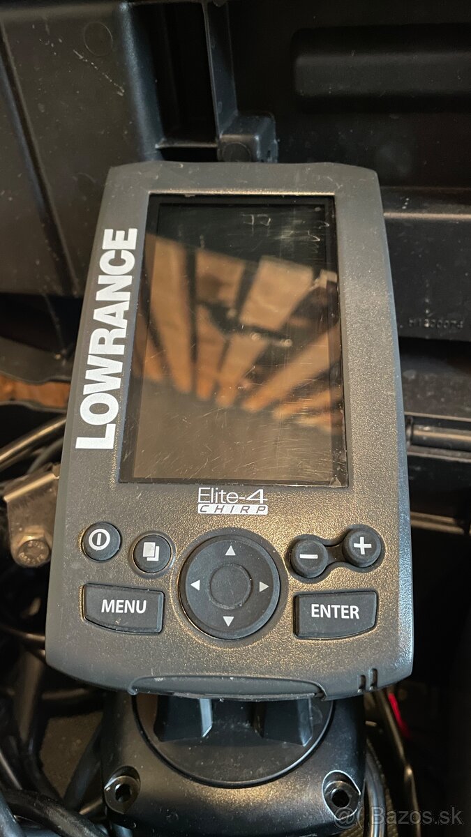 sonar Lowrance Elite 4 chirp s príslušenstvom