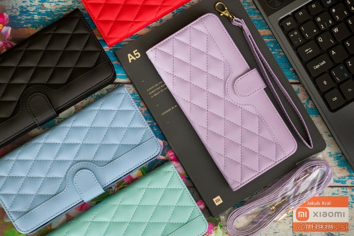 Zatváracie puzdro s 2 pútkami pre Xiaomi, Redmi i Poco