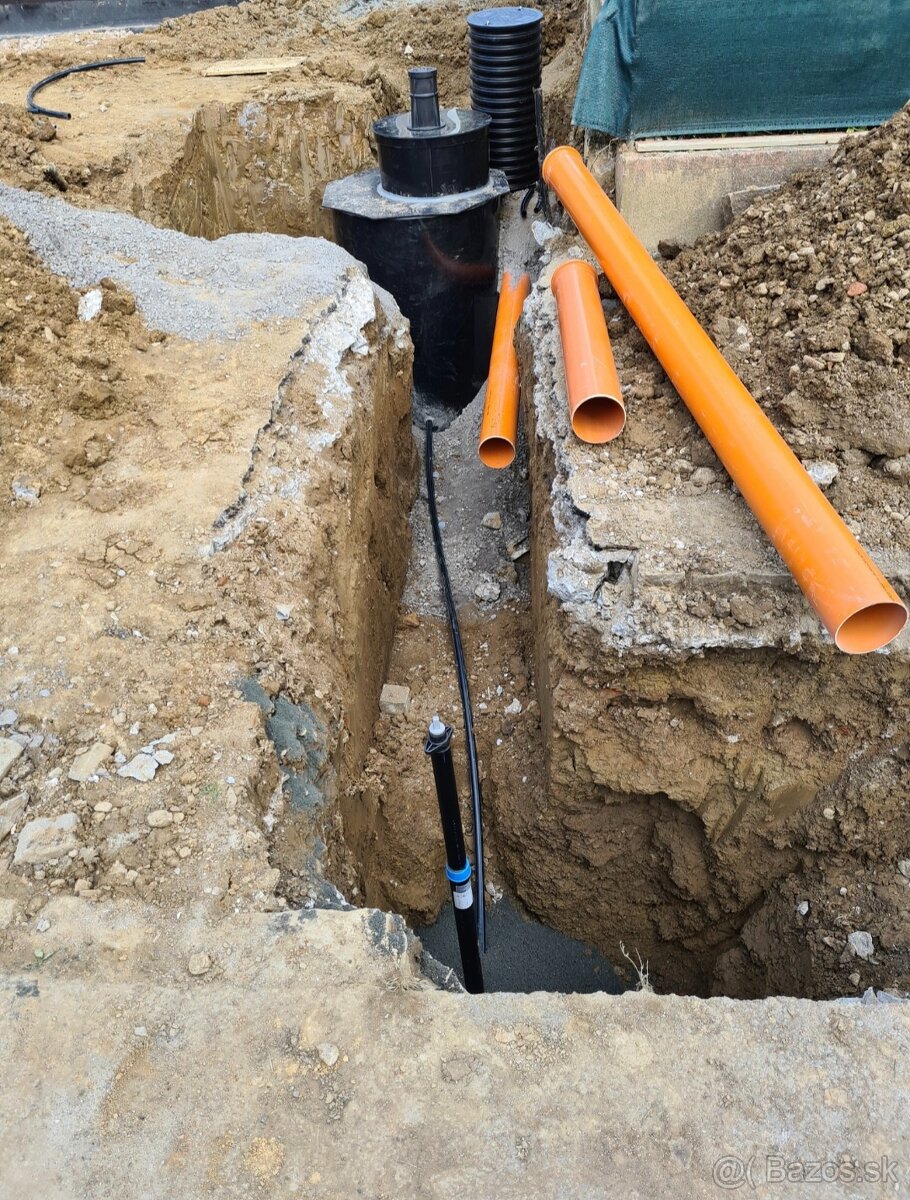 Elektroinštalácia, vodoinštalácia, prípojky