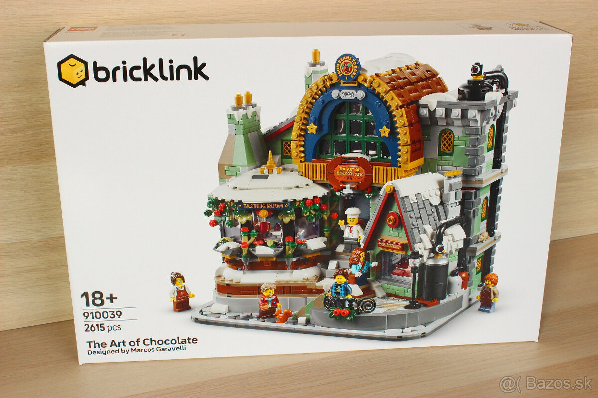 LEGO Bricklink 910039 Umění čokolády v TOP STAVU
