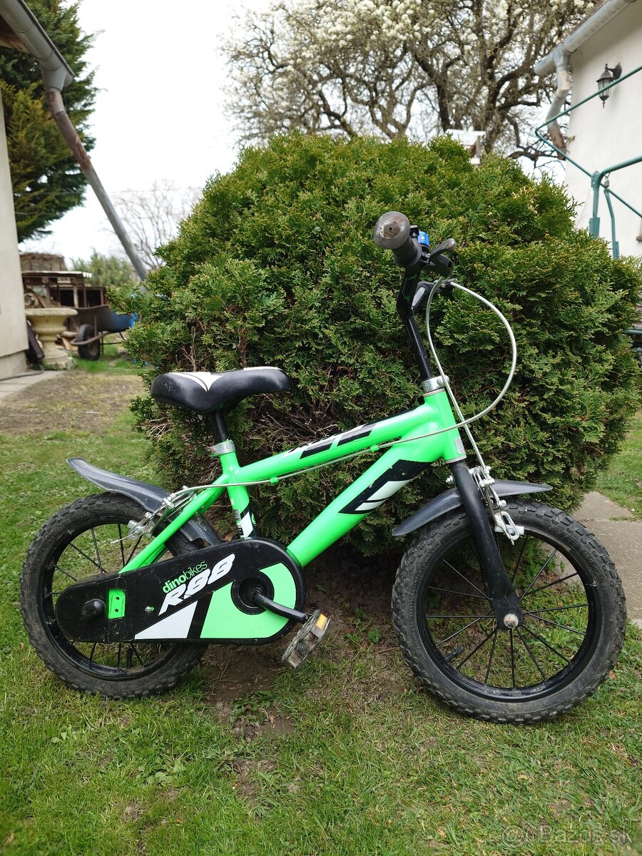 Predam detsky bicykel 14" Dino bikes R88