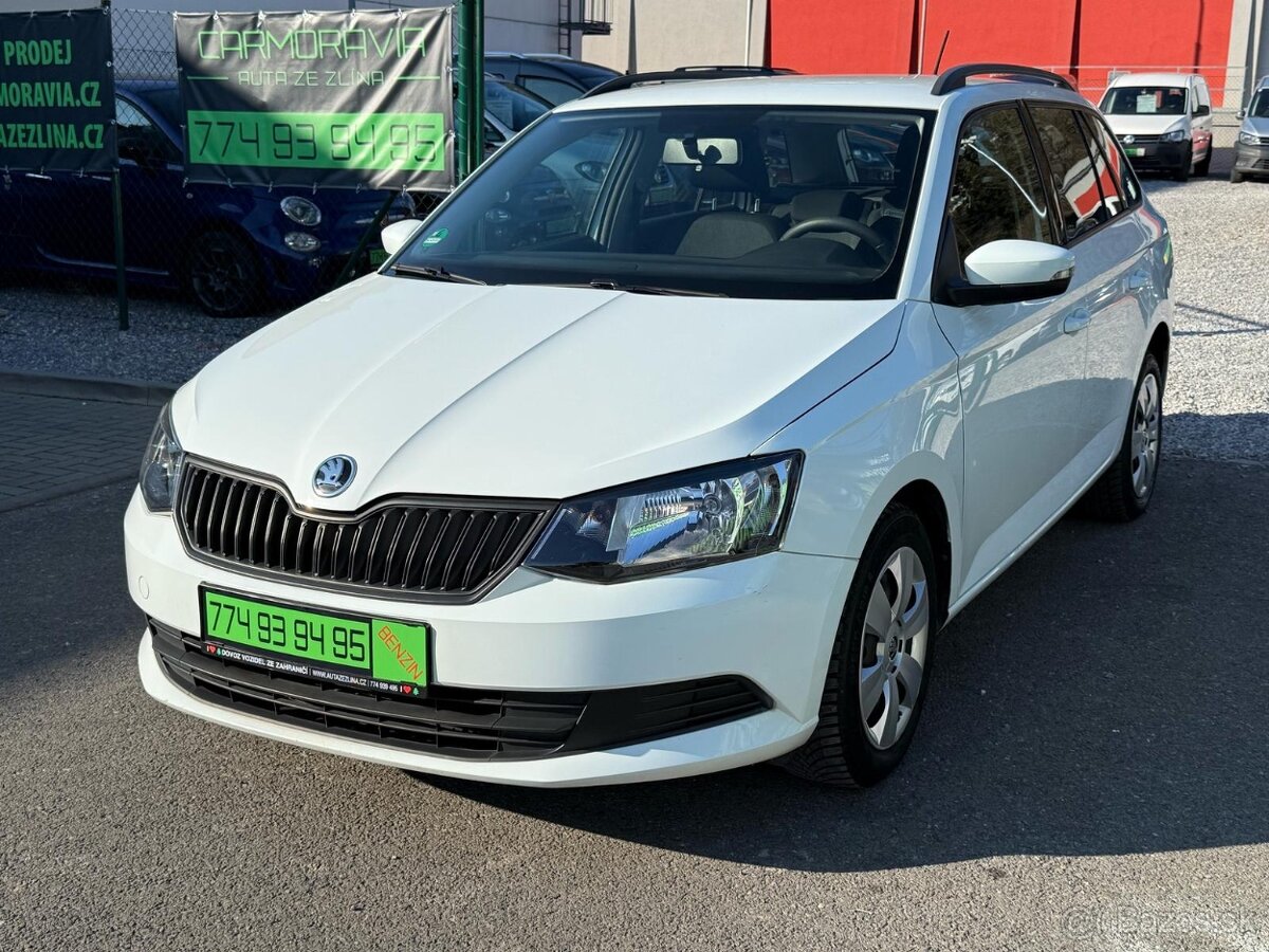 ► ŠKODA FABIA 1,0 MPI - 55 KW, USB, AUX◄