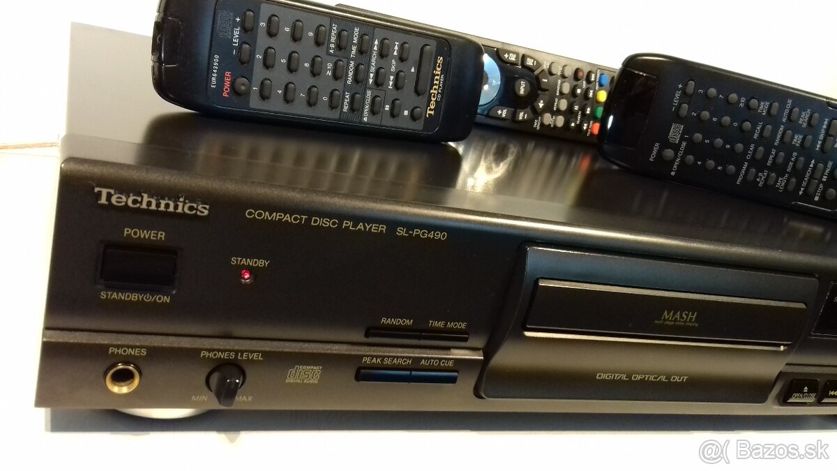 CD prehravac TECHNICS SL-PG490A OPTICKY vystup GERMANY =ac09