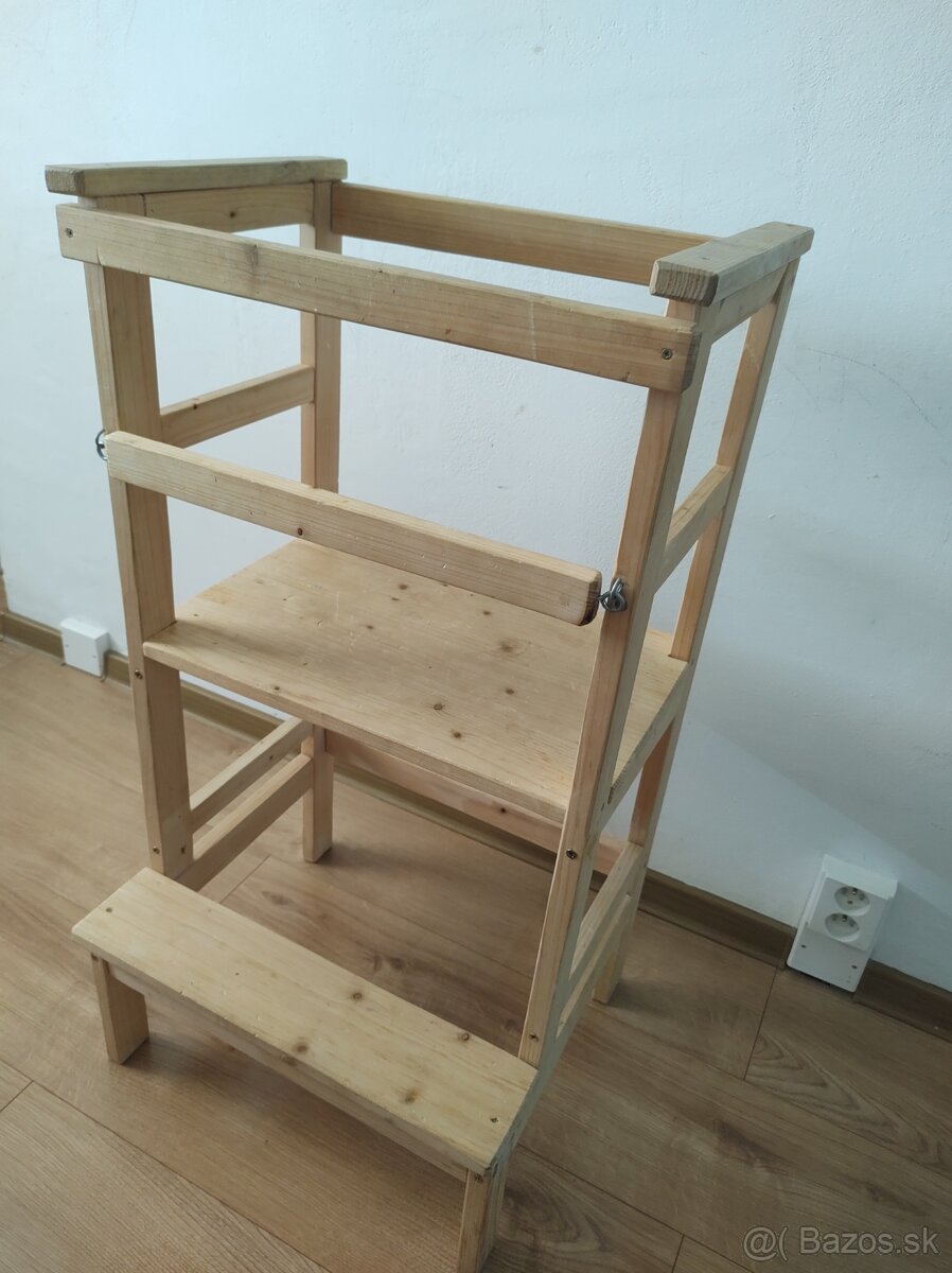 Drevená učiaca veža