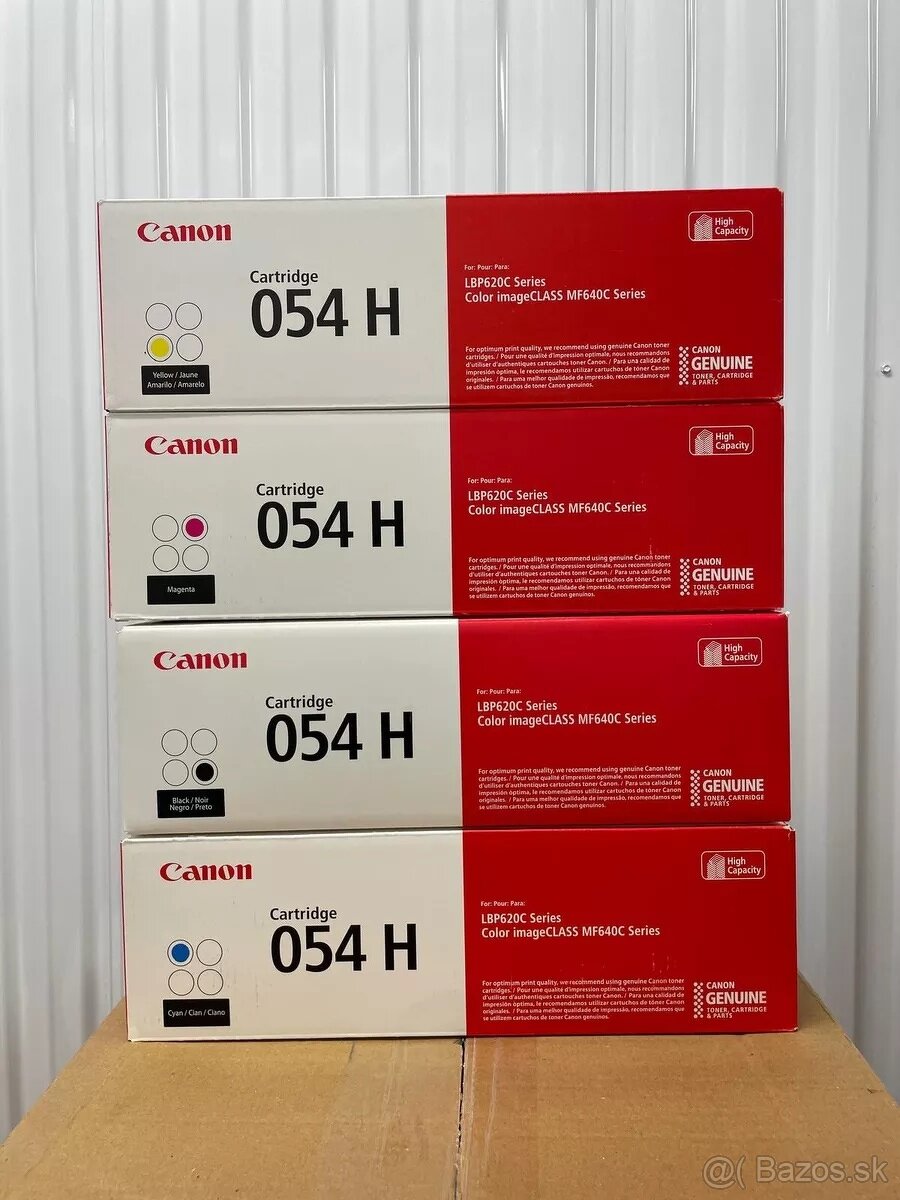 Nová sada tonerů Canon CRG-054H