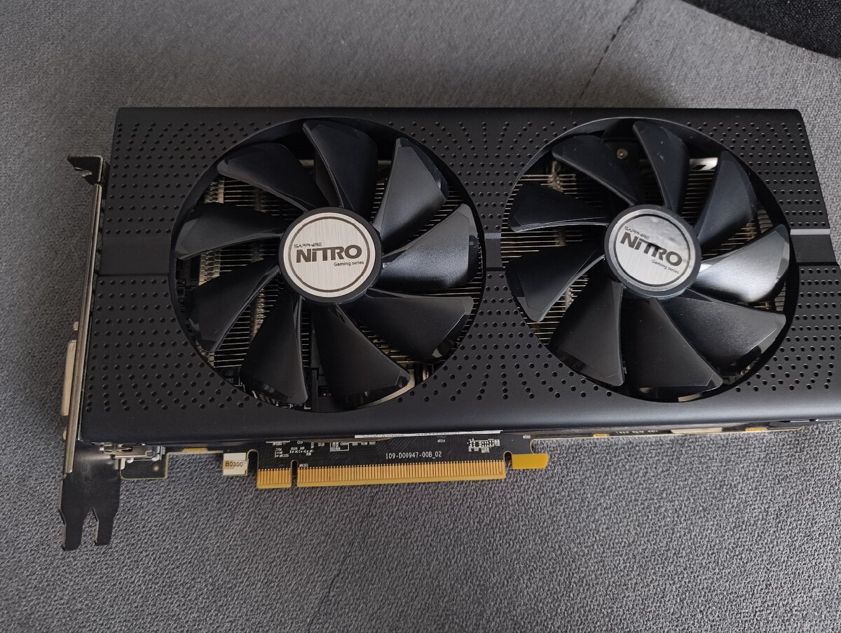 Predam Sapphire nitro+ rx 480 4GB top stav