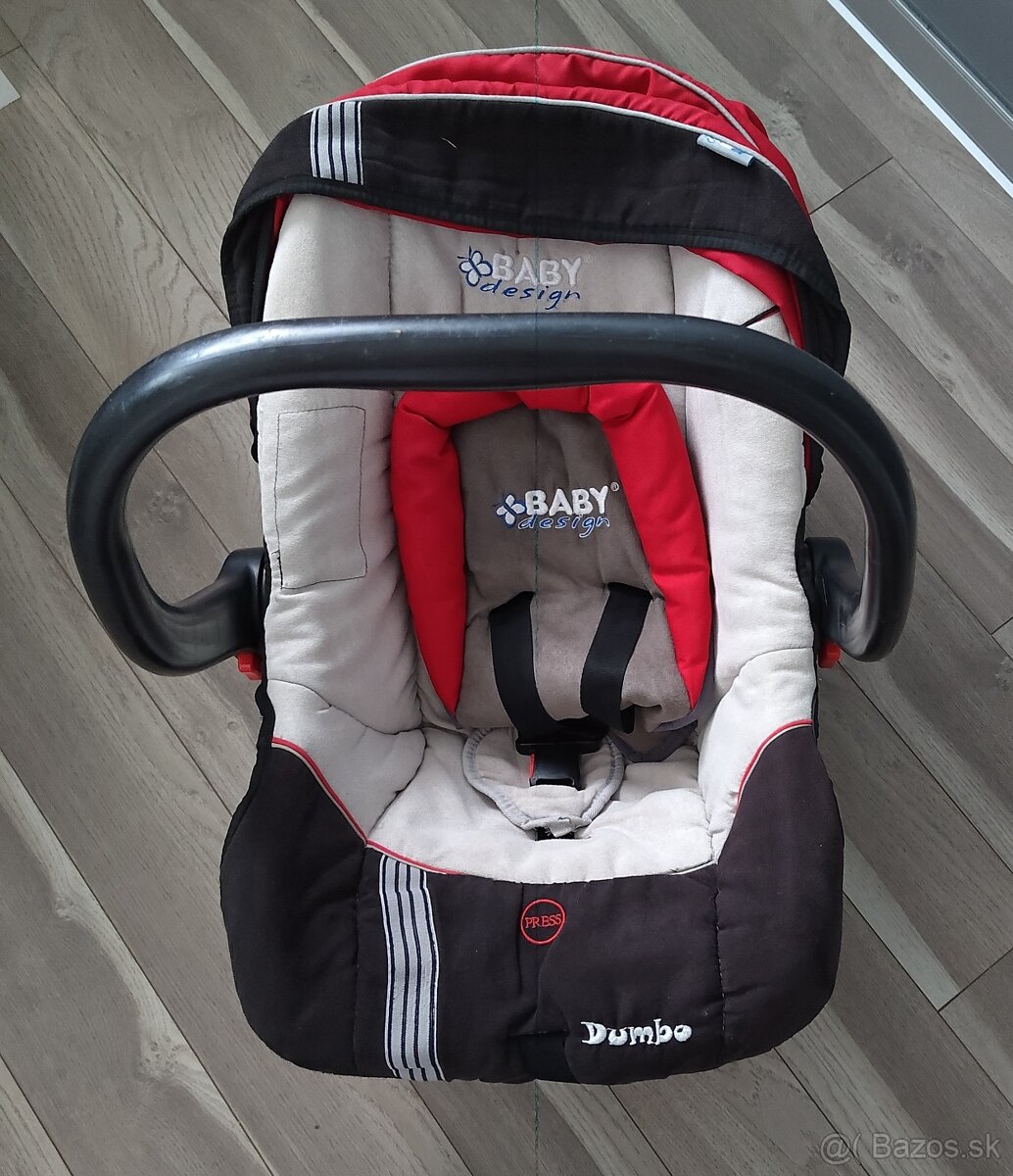 Detská autosedačka a.k.a. vajíčko - Baby Design