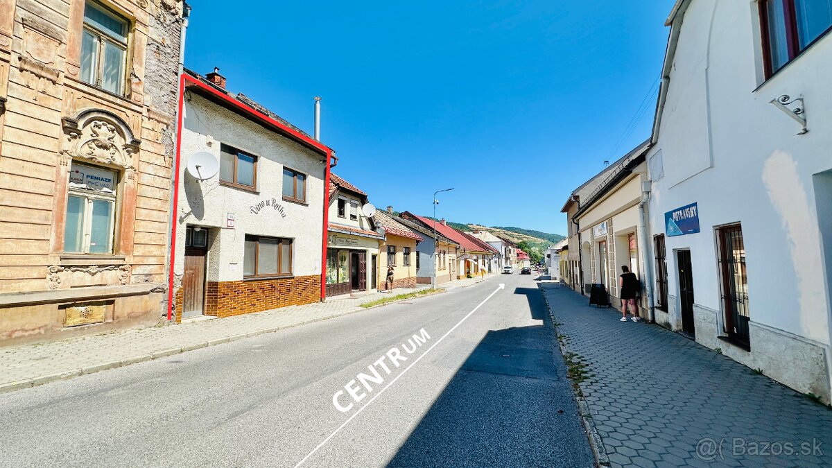 Rodinný dom Gelnica - Na predaj - Multifunkcia