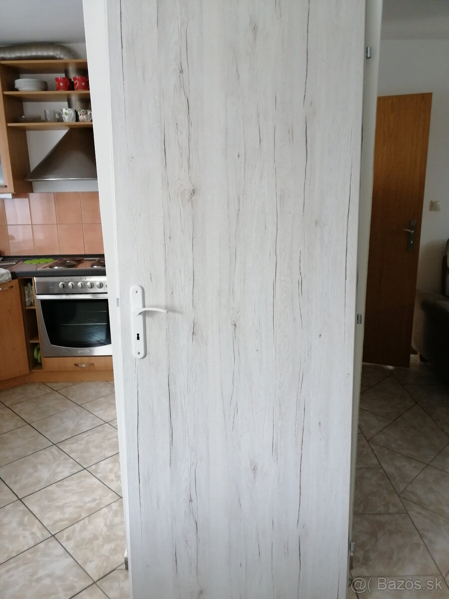 Interierové  dvere 70 ľavé - Dub snežný
