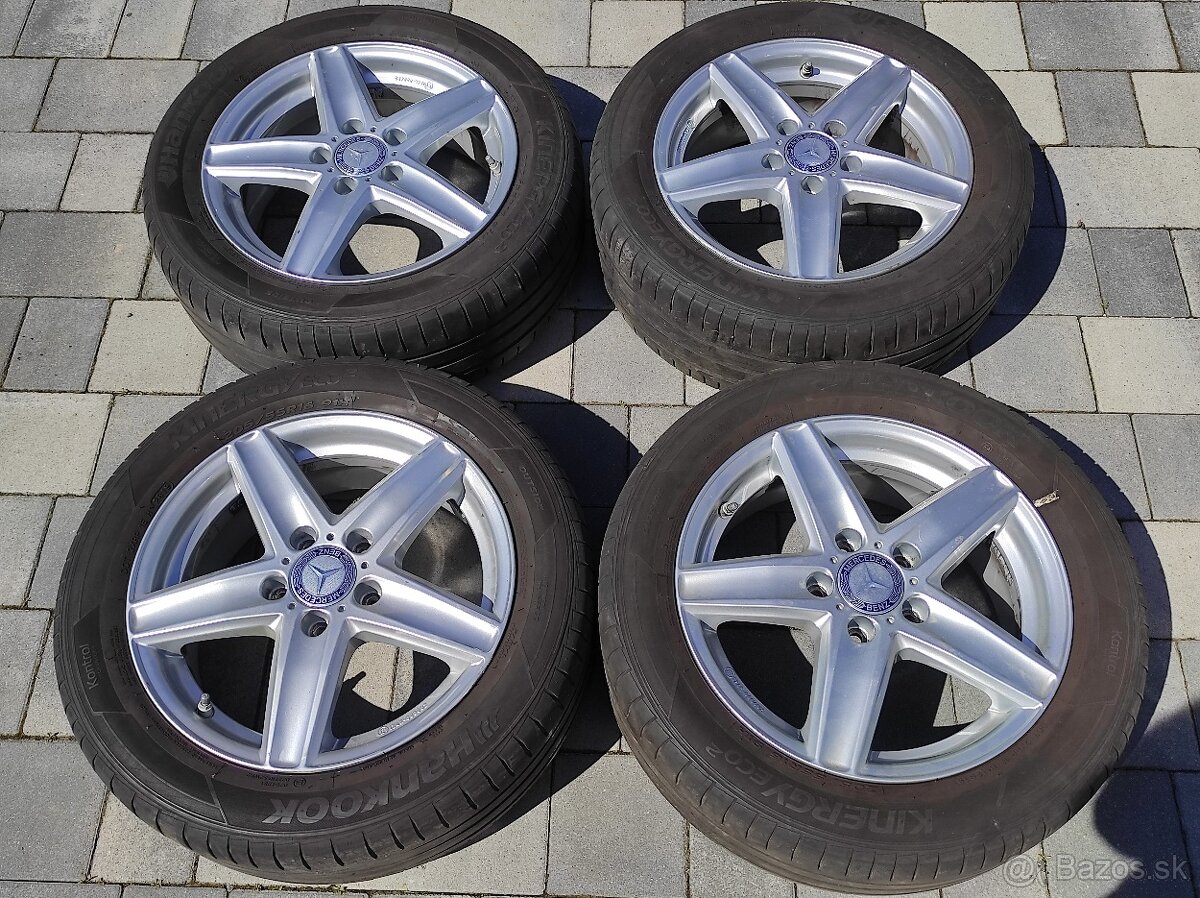 Alu disky 16" 5x112 Mercedes 205/55 R16