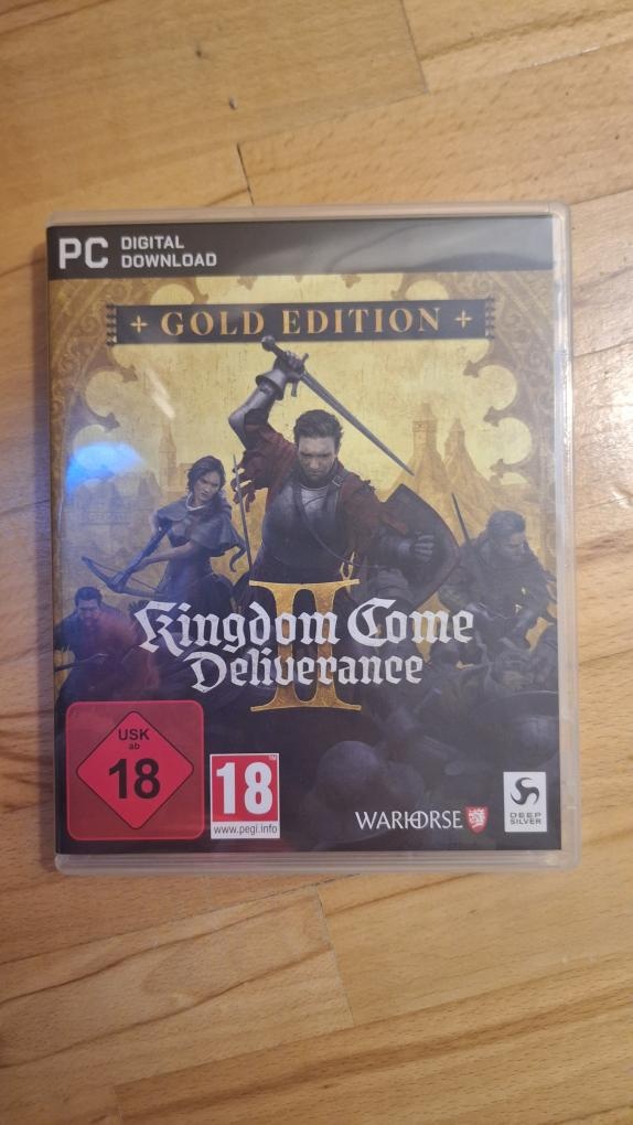 Predám krabicovú gold verziu hry Kingdm Come: Deliverance 2