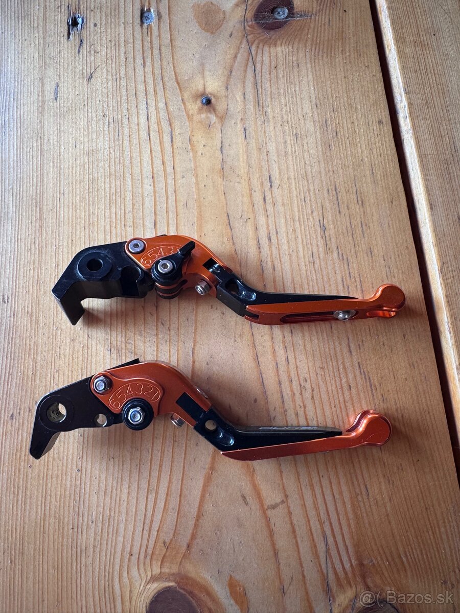 Páčky na Ktm duke nové