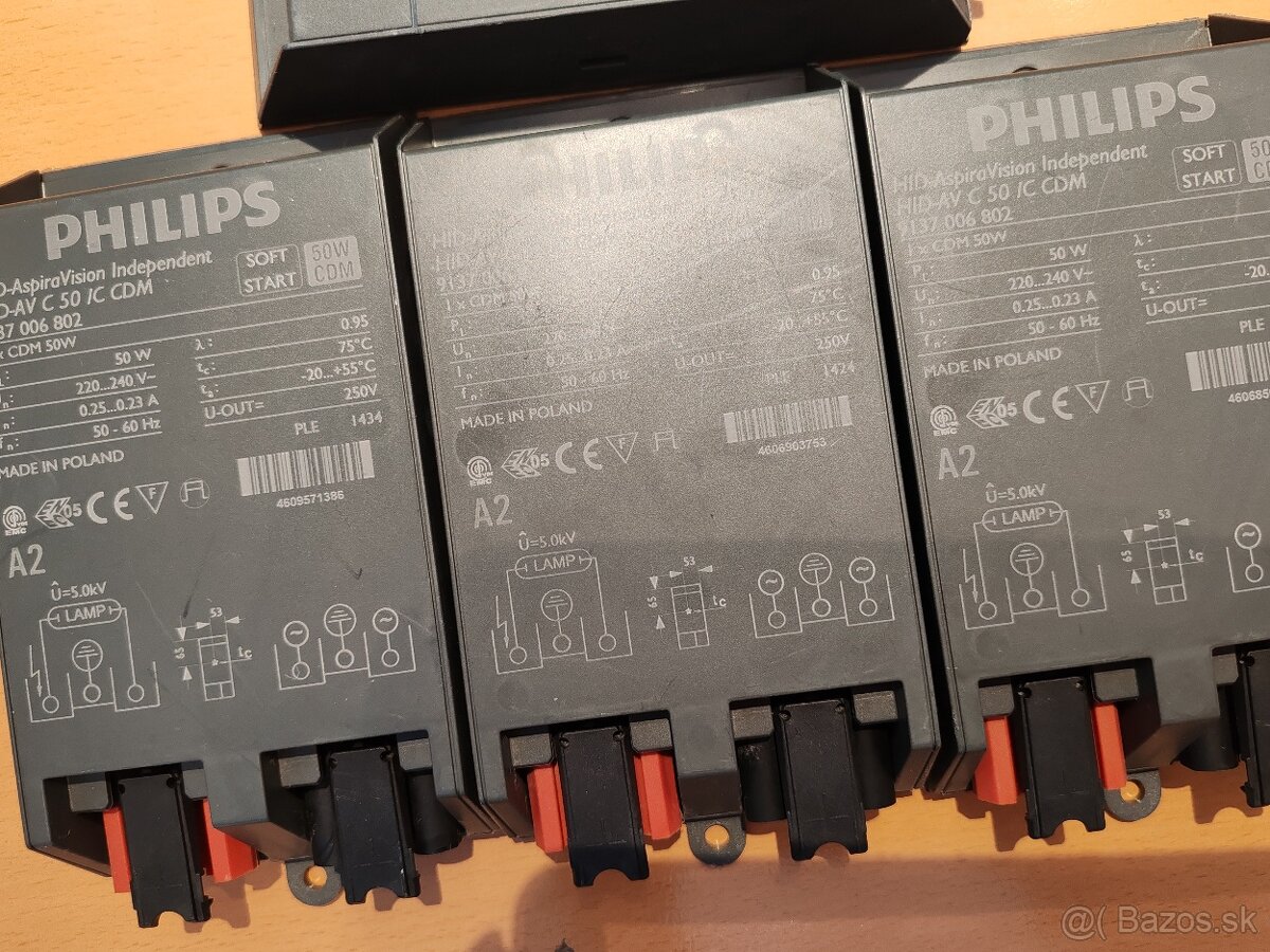 predradníky PHILIPS