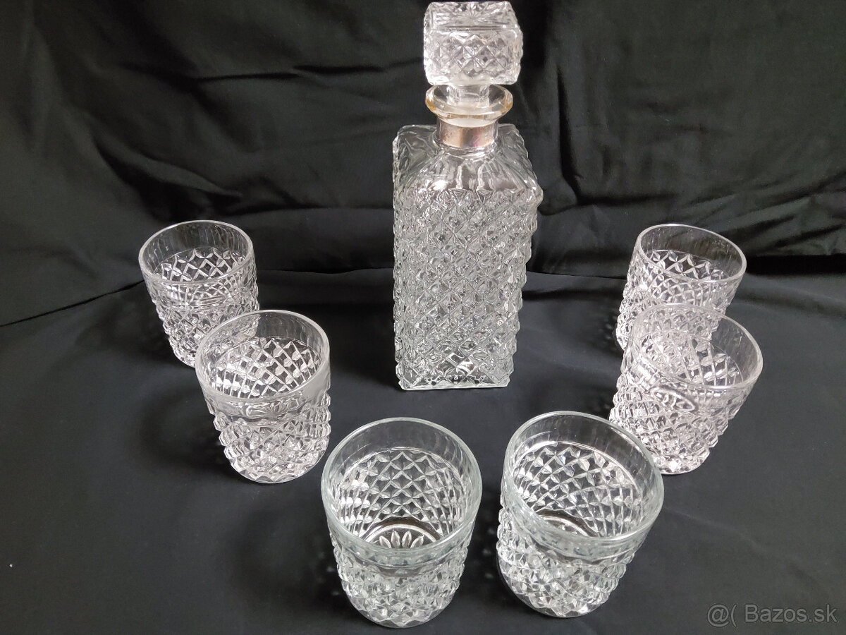 retro klasika sada na whisky 1 + 6