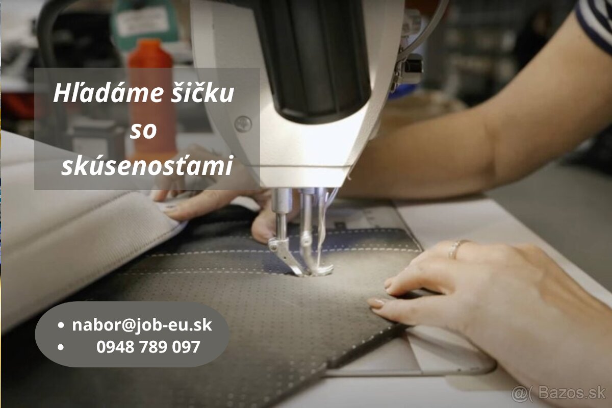 Práca pre šikovnú a zručnú ŠIČKU - Námestovo