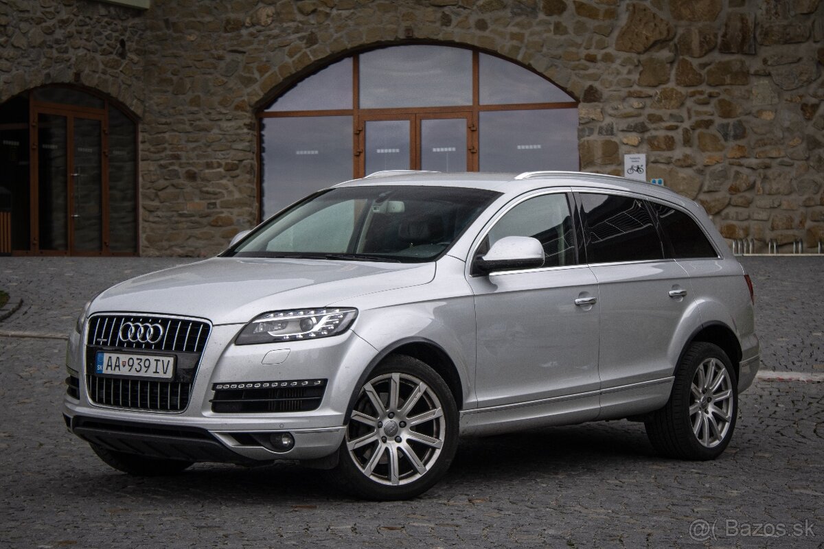 Audi Q7 4.2 TDI quattro A8, 6 miestne /ROZVODY VYMENENÉ/