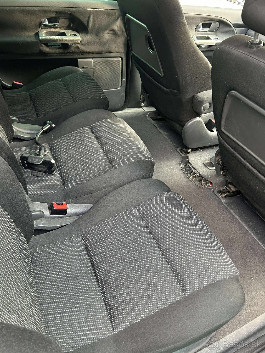 Zadné sedadlá Alhambra 2001 až 2010