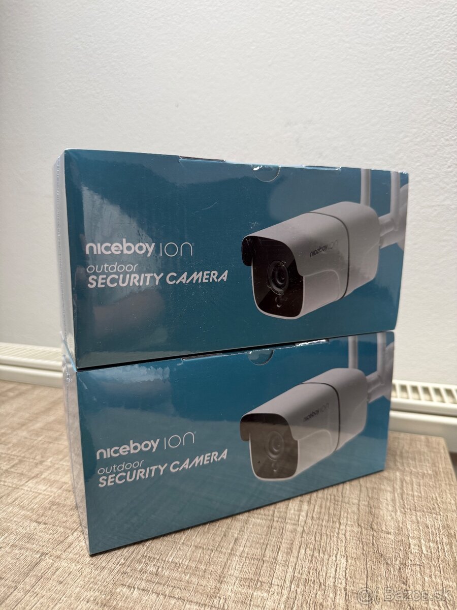 Bezpečnostné vonkajšie kamery niceboy ion