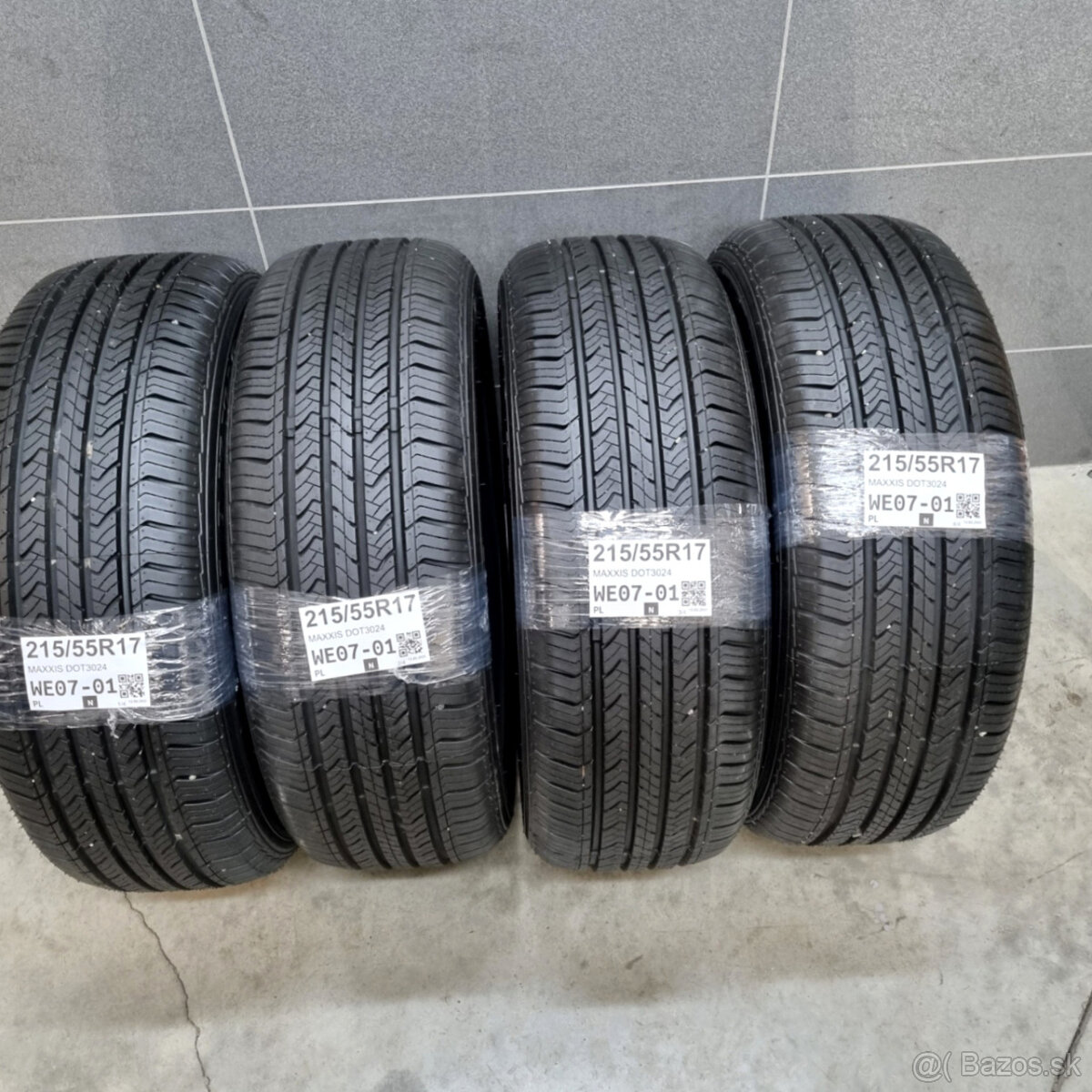 Letné pneumatiky 215/55 R17 MAXXIS